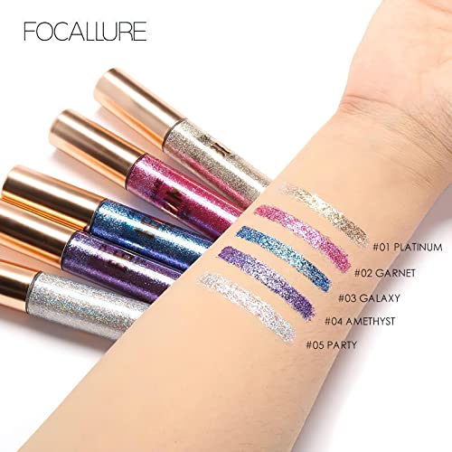 FOCALLURE Galaxy Metallic Glitter Eyeliner Pencil 1