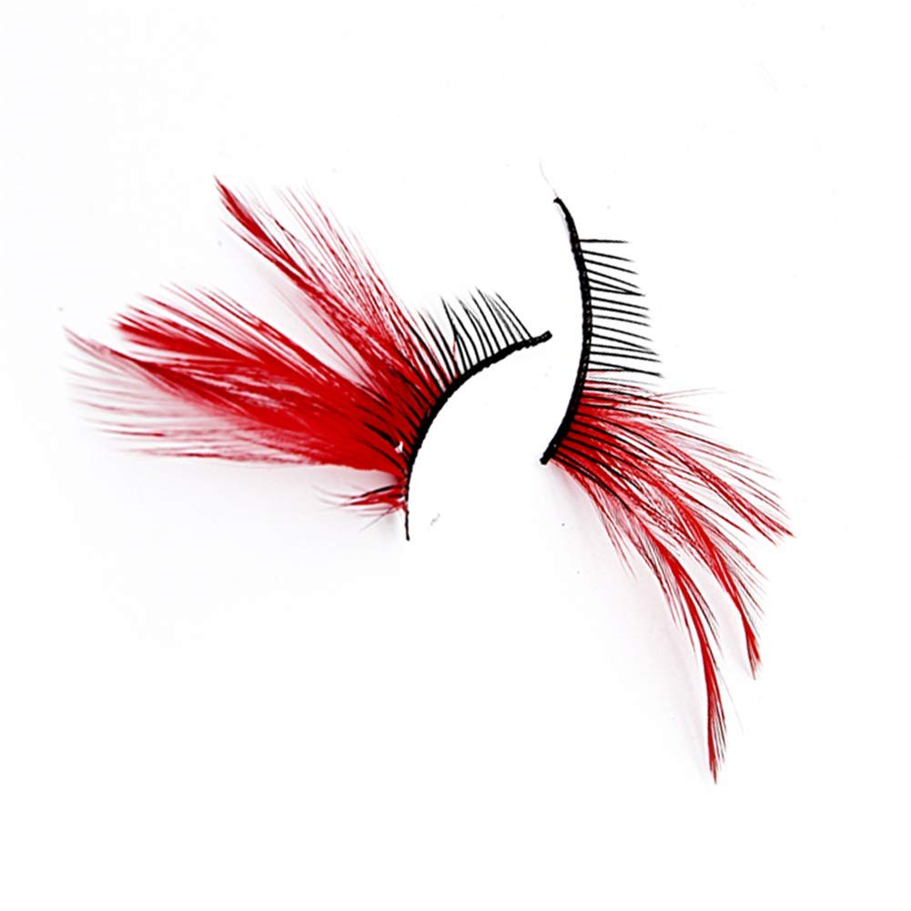 Aimeely Exaggerated Slim Feather False Eyelashes 2