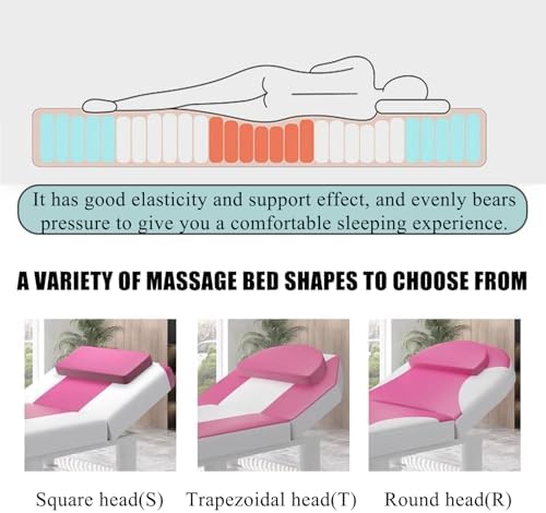 LDLCYCN Massage Mattress Topper with Anti-Slip Design