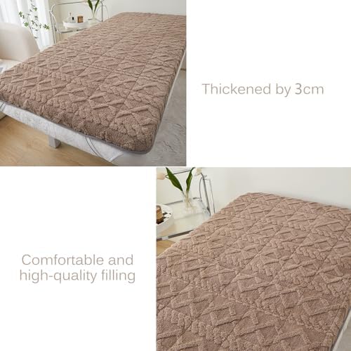 LDLCYCN Green Velvet Massage Table Pad 60x180cm