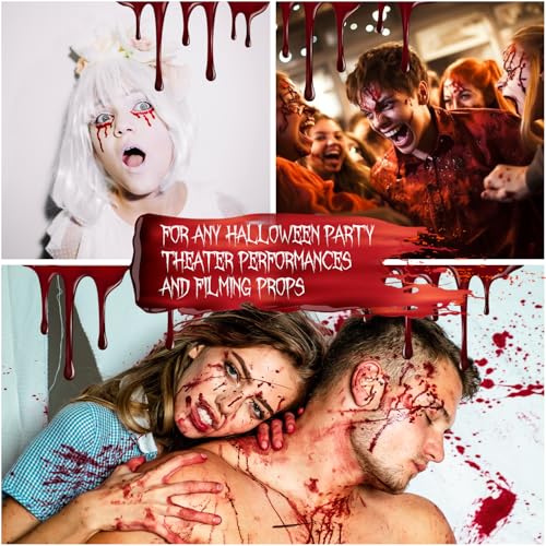 Festicy Premium Fake Blood for Halloween Carnival 1