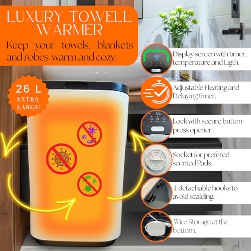 Mystic Romance DiAroma Towel Warmer with 10 Tablets