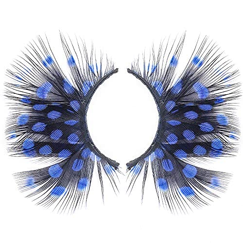 Dorisue Mermaid Party Lashes Dark Blue 3D False Eyelashes