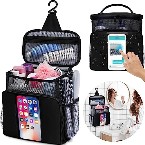 Mesh Shower Caddy Portable Travel Toiletry Bag