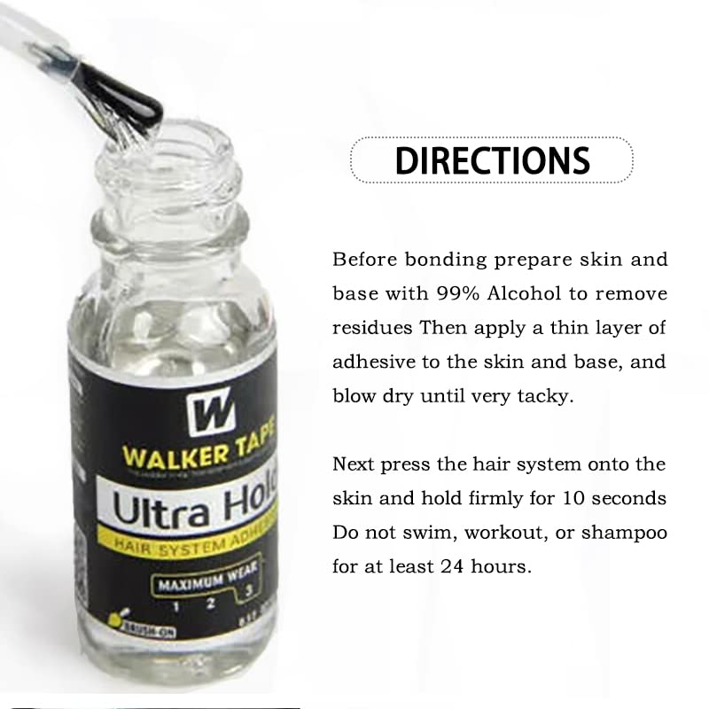 Ultra Hold Wig Adhesive 05oz with Brush Applicator