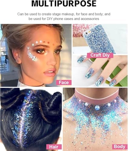 Sparkling Body Glitter Gel - Multifunctional Festival Makeup