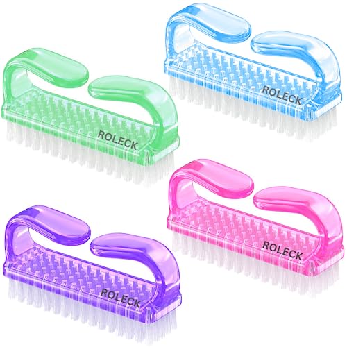 ZNDIJE 4 Pcs Nail Brush Set - Daily Use for Hands Feet Nails