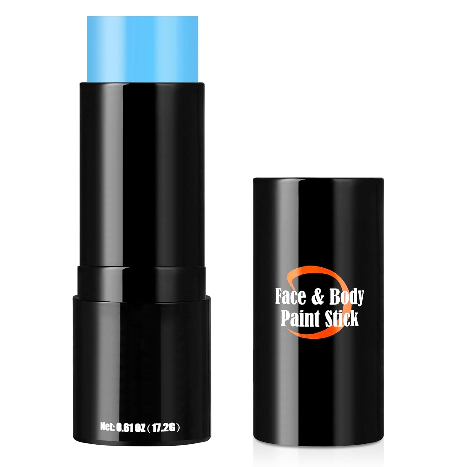 Drawdart Cream-Blendable Light Blue Face Paint Stick
