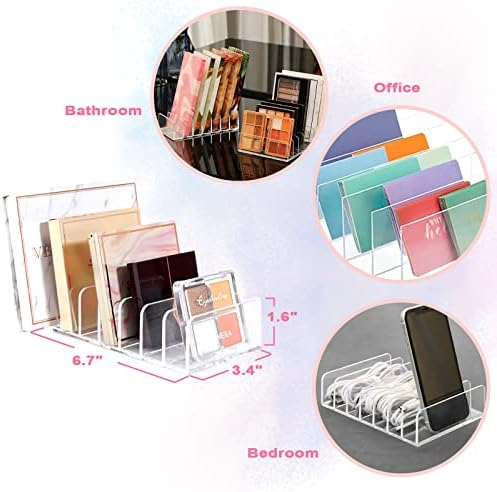 V-HANVER 7 Sections Makeup Palette Organizer 1