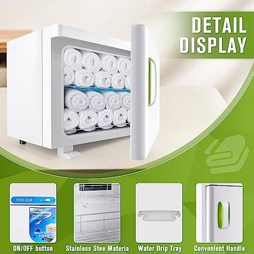 9TH SHOP 23L Hot Towel Cabinet with UV Light