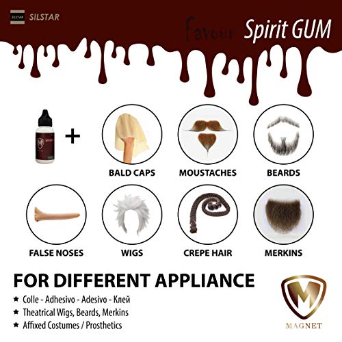 M MAGNET Spirit Gum Adhesive 135oz