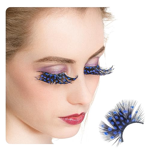 Dorisue Mermaid Party Lashes Dark Blue 3D False Eyelashes