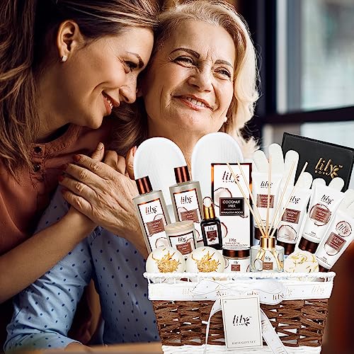 LILY ROY 18Pcs Spa Gift Basket Set for Women Men