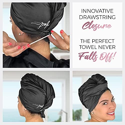 Microfiber Hair Towel Wrap for Women - Anti Frizz Fast Drying