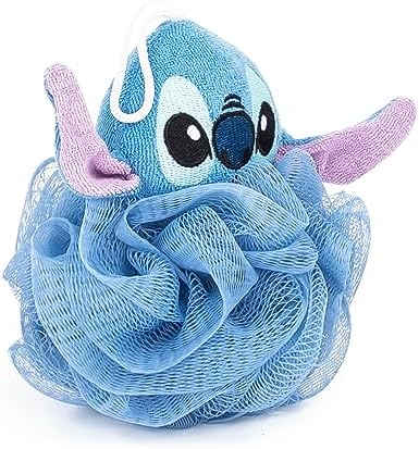 Jay Franco Disney Lilo Stitch 2 Piece Loofah Set Kids Bath Sponge