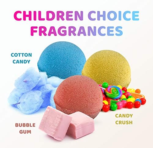 3 Wild Animal Bath Bombs for Kids Natural Safe