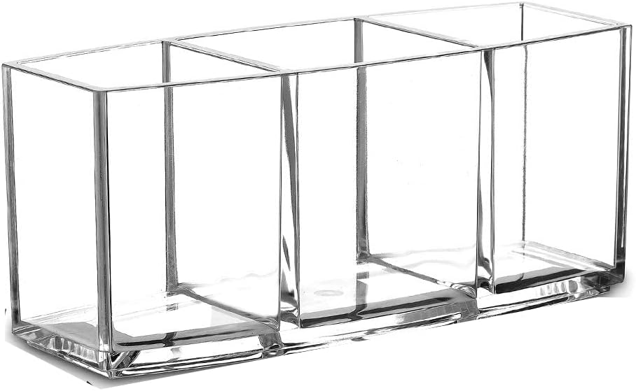Clear Makeup Brush Organizer for Desk