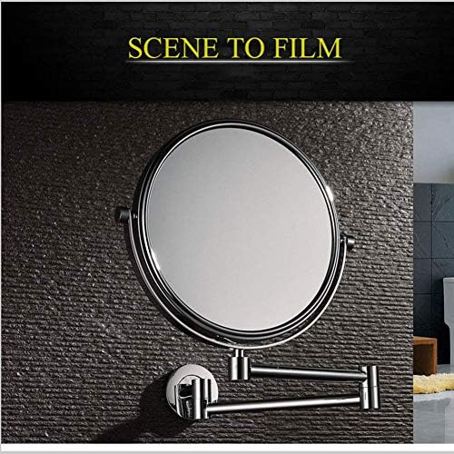 DEIHGE 8-Inch Wall Makeup Mirror with Magnification
