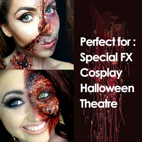 Kreyfer 22 Fl Oz Liquid Latex SFX Makeup Kit