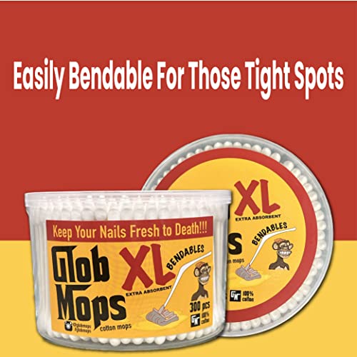 Glob Mops Bendable Cotton Swabs 6-Pack