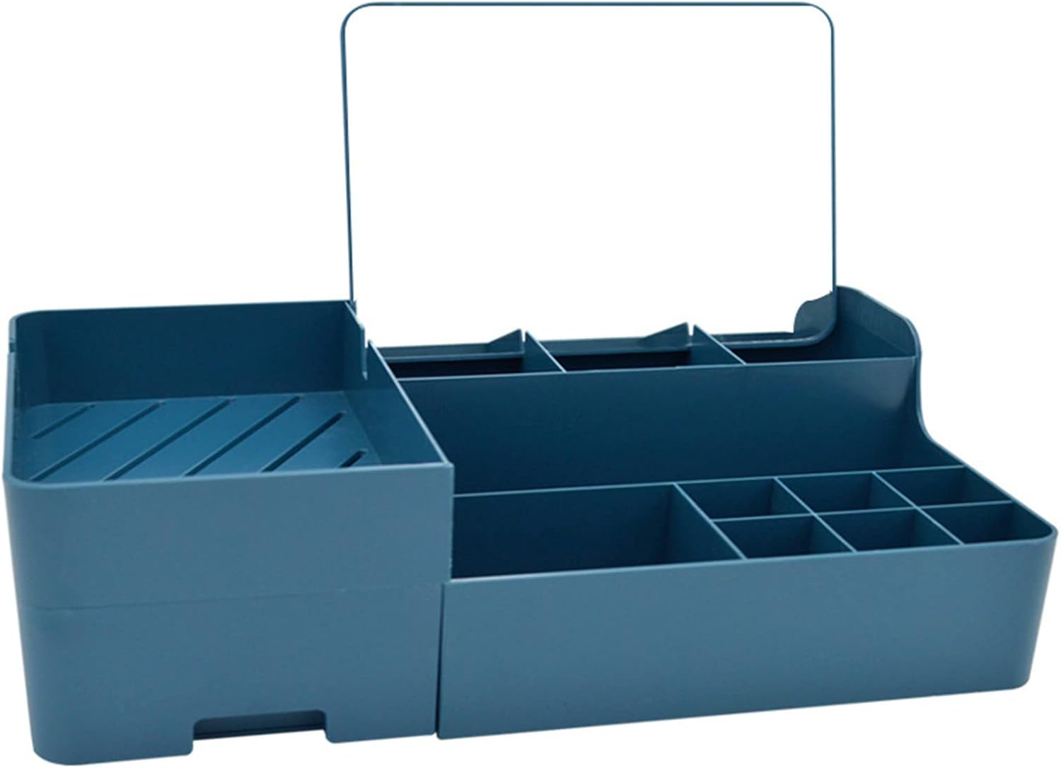 Large Capacity Makeup Organizer for Vanity with Handle
