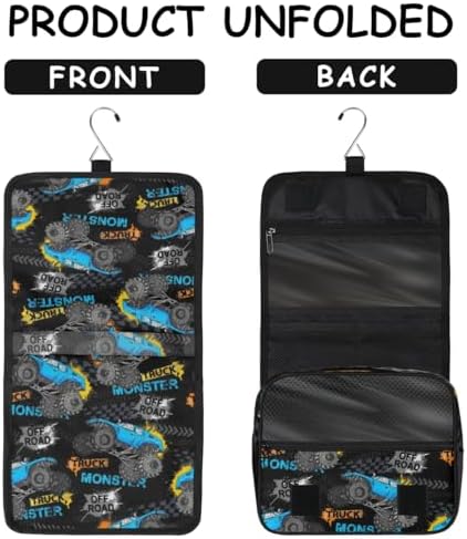 Durable Hanging Travel Toiletry Bag for Kids Women Men