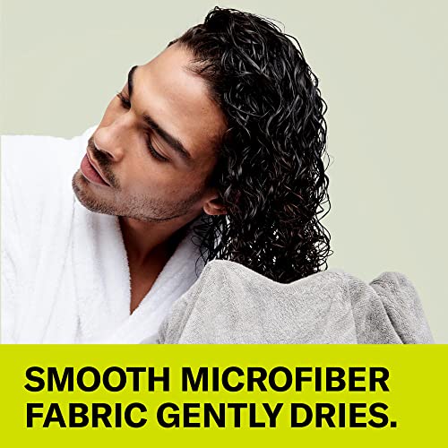 DevaCurl Microfiber Anti-Frizz Hair Towel Gray