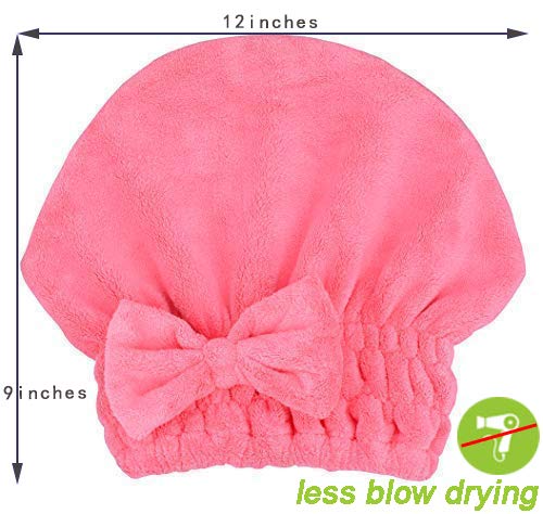 Mayouth Microfiber Hair Drying Towel 2 Pack