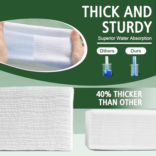 KeeiZoes Disposable Face Towels 600 Count
