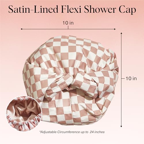 Kitsch Love Comfort Spa Set 2PC - Terracotta Checker