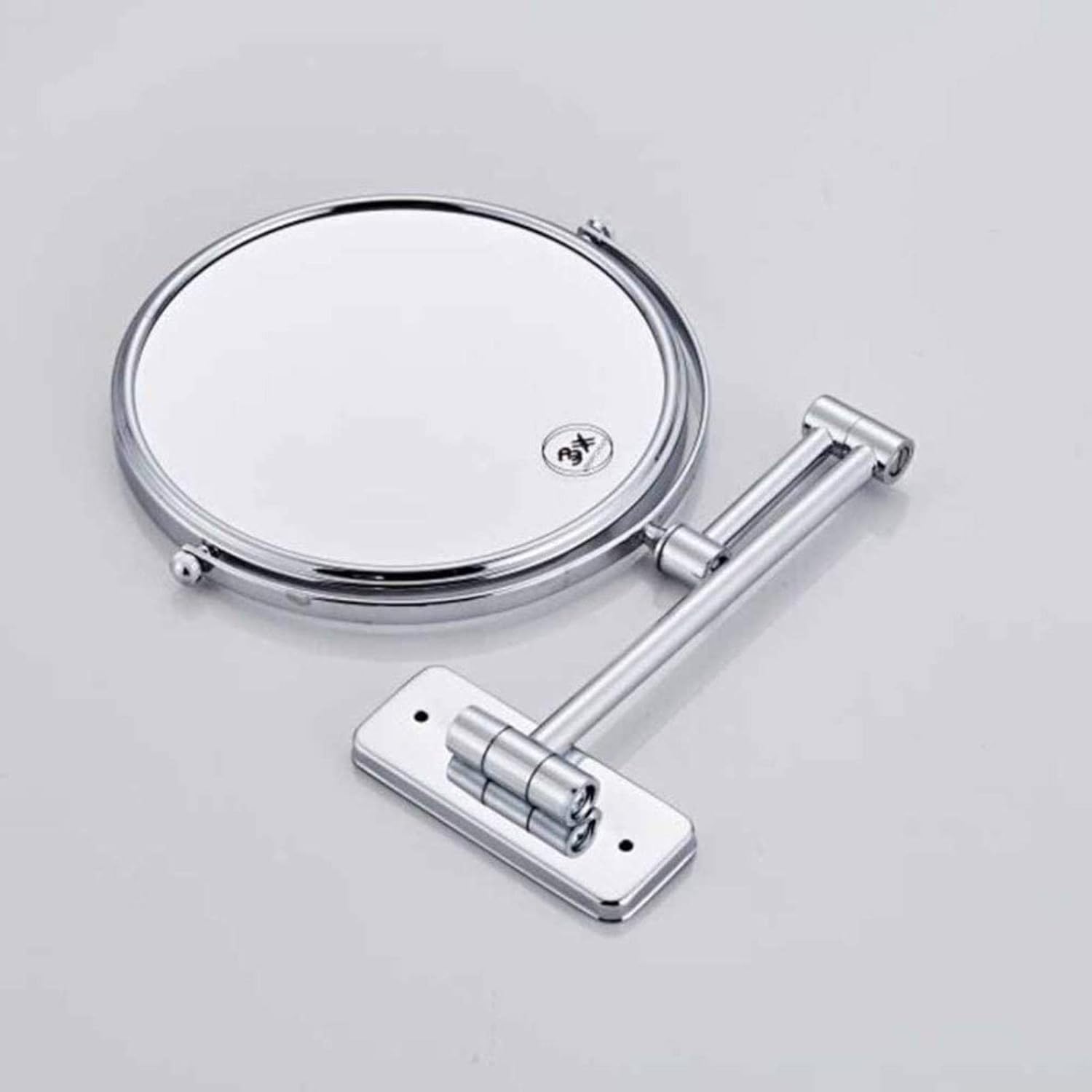 DEIHGE Makeup Mirror Wall Mount 5X Magnification Rosegold 8inch