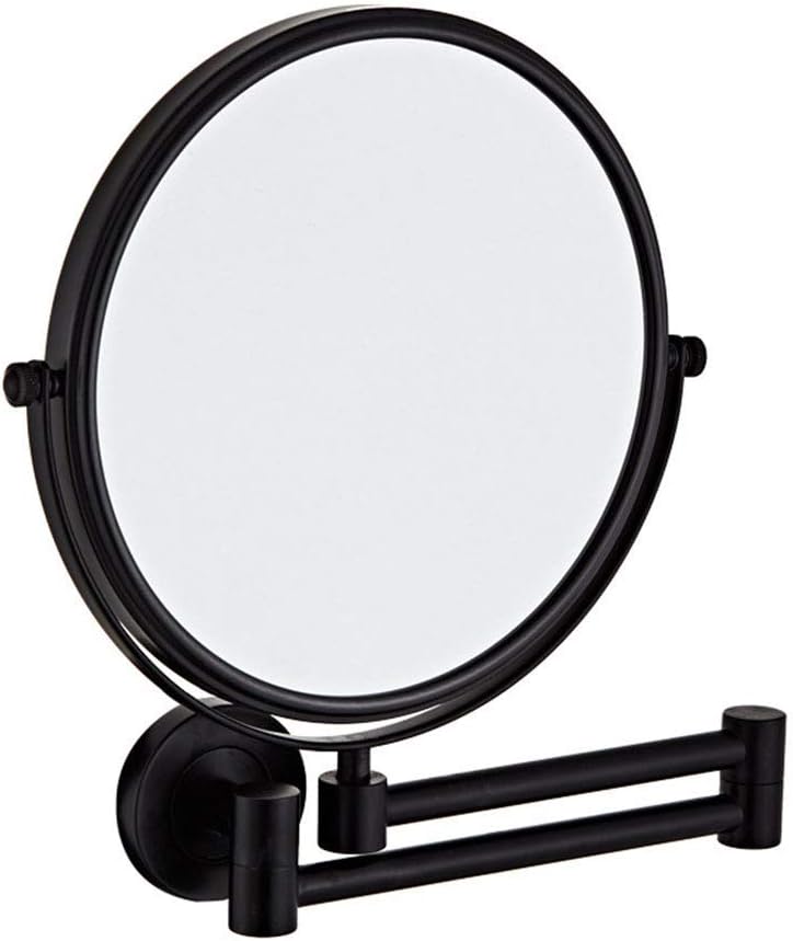 DEIHGE 8-Inch Wall-Mounted Makeup Mirror with 3X Magnification