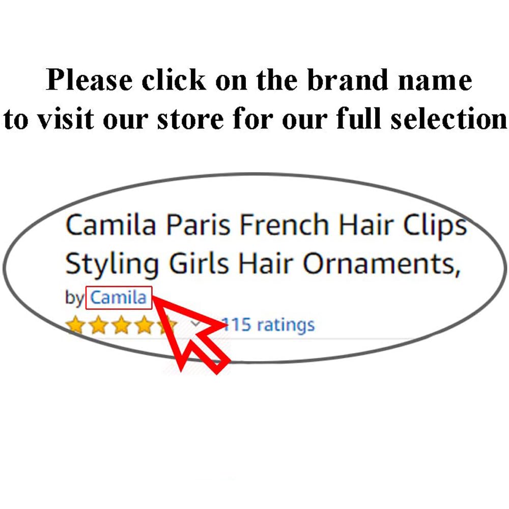 Camila Paris CP3379 French Barrettes Clips for Women