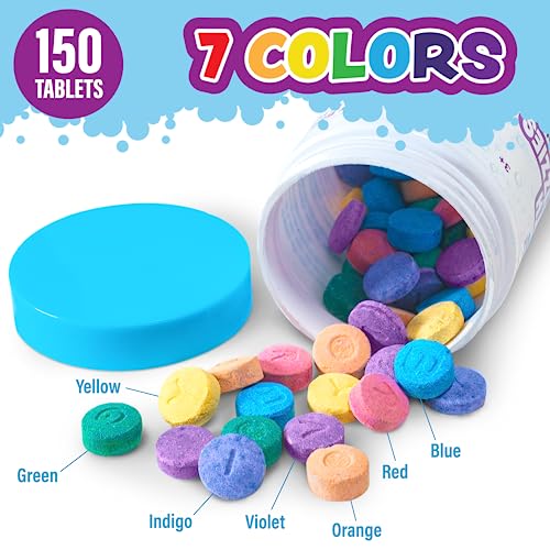 Tub Works Bath Color Fizzies 150 Count