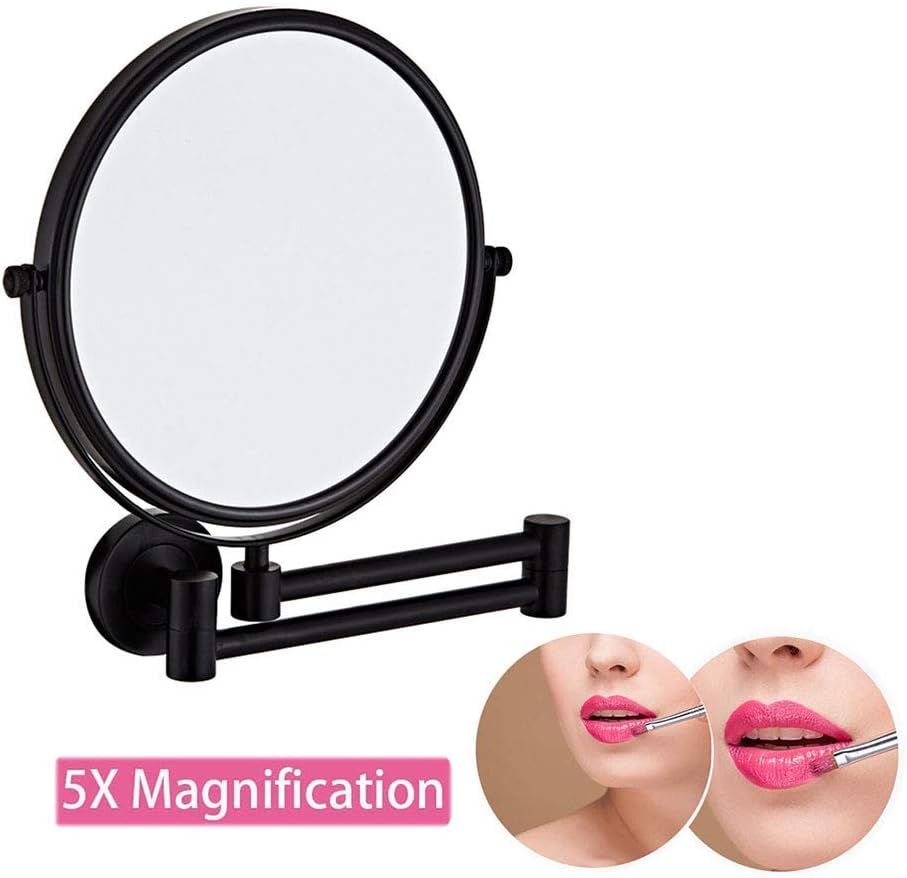 8-Inch Wall Mounted Makeup Mirror with 3X Magnification 1