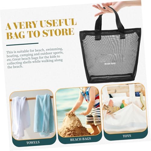 JECOMPRIS Hanging Mesh Toiletry Bag