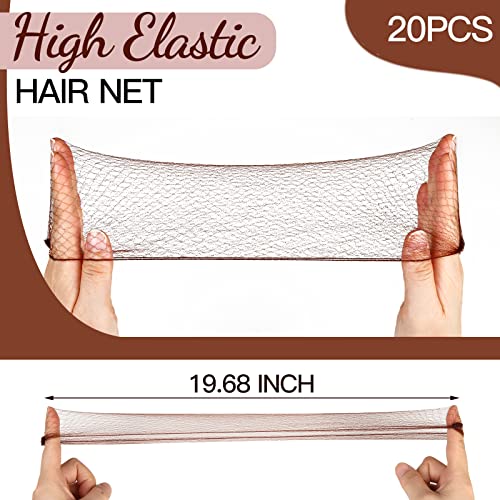 Fandamei Hair Accessories Set 20PCS 40PCS Brown