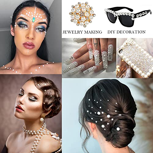 1250 Pcs Self Adhesive Rainbow Face Gems for DIY Makeup
