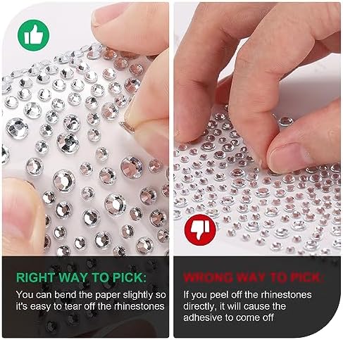 Etercycle Face Gems Self Adhesive for Festivals