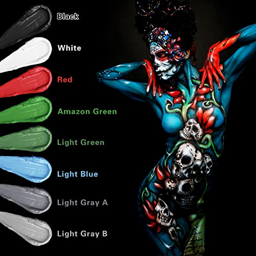 Mysense Clown White Face Body Paint - 20g
