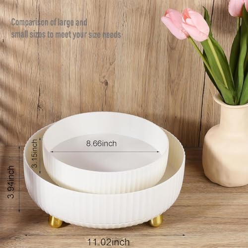 Anyoifax 360 Degree Rotating Makeup Organizer Tray