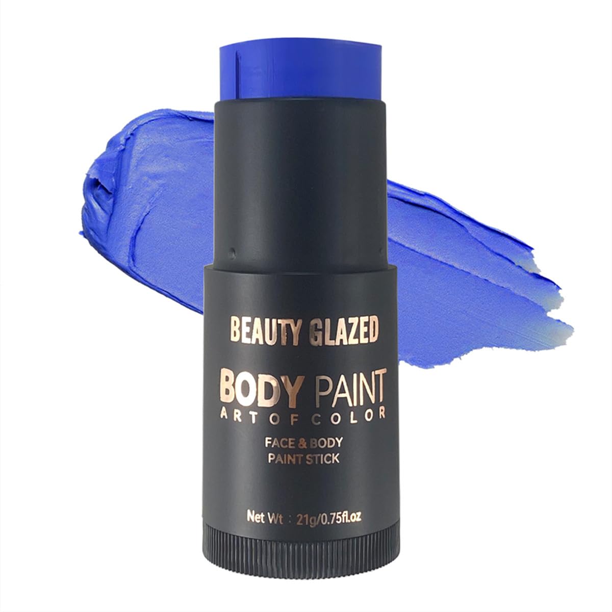Professional Oil-Based Face Body Paint Stick Blue for Halloween