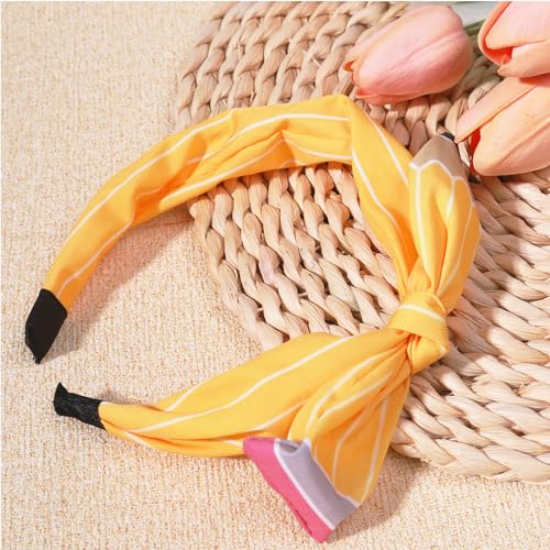 XEININVU Yellow Pencil Headband for Women