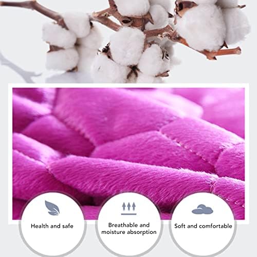 Topyond Massage Table Topper Soft Comfortable Lash Bed Pad with Hole