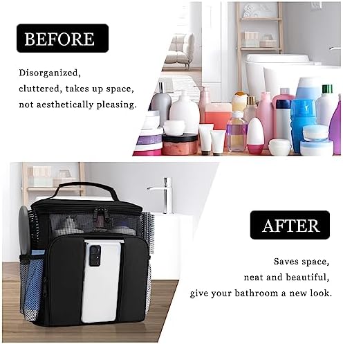 Mesh Shower Caddy Portable Travel Toiletry Bag