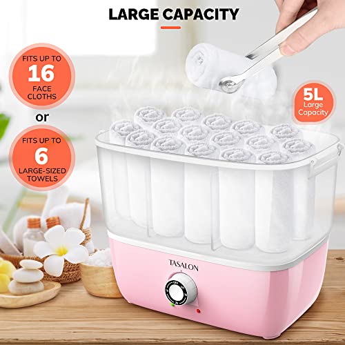 TASALON Hot Towel Steamer for Facials and Spa Use