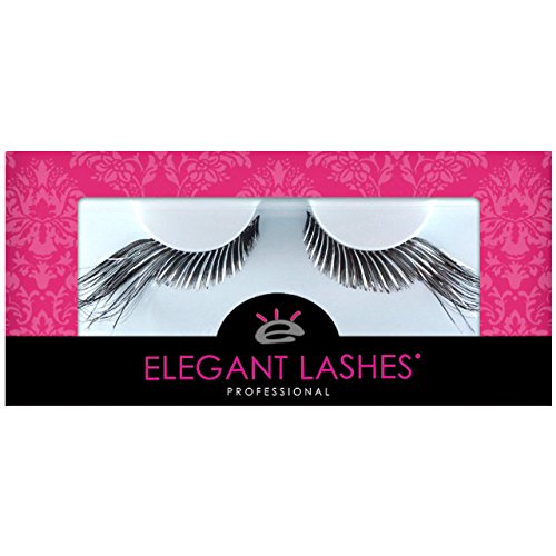 C194 Premium Color False Eyelashes Black Silver Mix