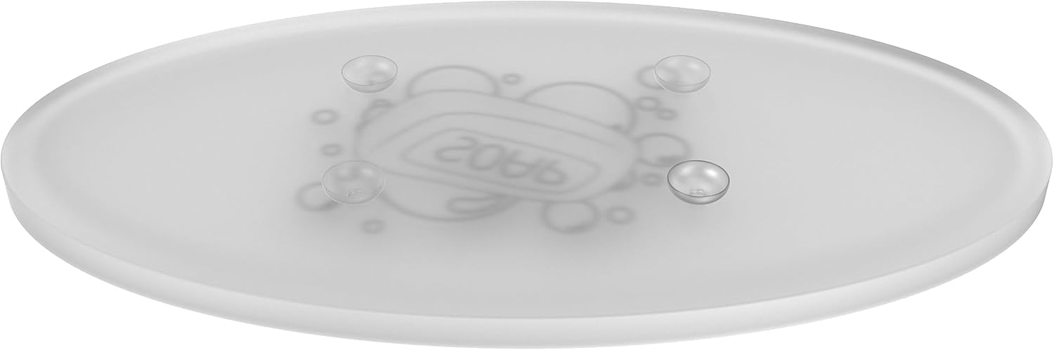 Clear-Ad Clear Acrylic Soap Tray - Set of 2