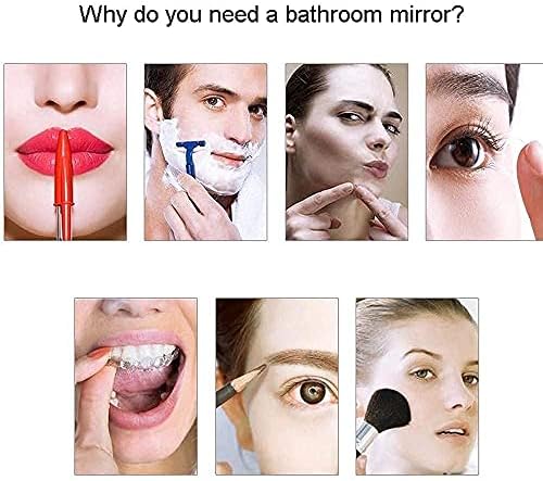 LCARY HD LED Vanity Mirror Wall Mounted