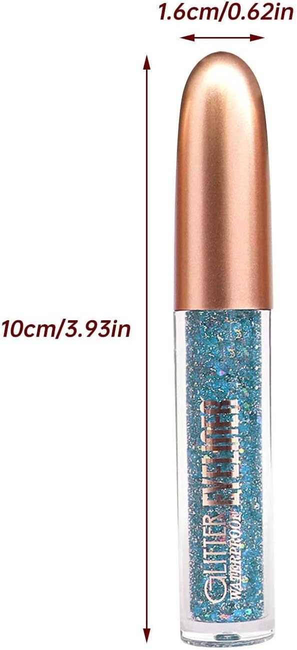 Glitter Liquid Eyeliner for Halloween Costume